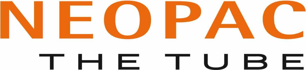 NEOPAC THE TUBE icon in orange and black
