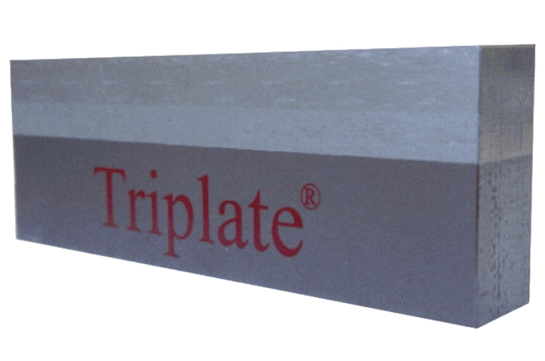 Triplate®'s vacuum-explosion welded high quality transition joint