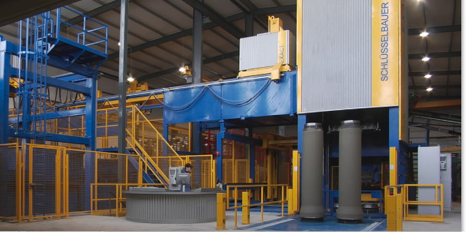 Schlüsselbauer Technology's CONCRETE PIPE PRODUCTION SYSTEMS