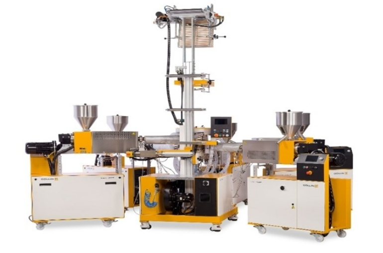 COLLIN's LAB & PILOT SOLUTIONS in modular system for plastic processing companies