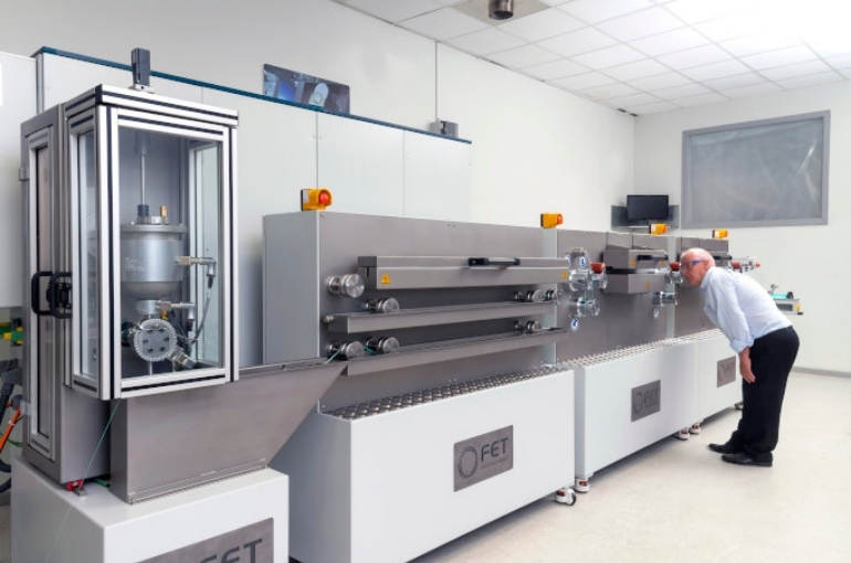 Fibre Extrusion Technology (FET) extrusion equipment for a wide range of high value textile material applications in the global marketplace